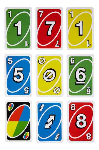 Juego De Mesa Familiar Uno Express De 2 A 4 Jugadores