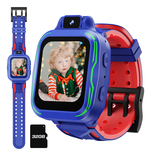 Reloj Inteligente Digital Para Ninos Con Camara, Pantalla Ta