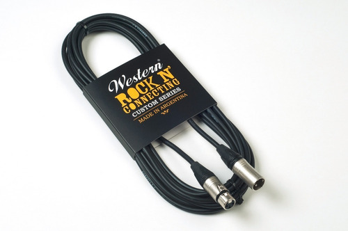 Imagen 2 de 7 de Cable Microfono Western Canon Canon 6mts