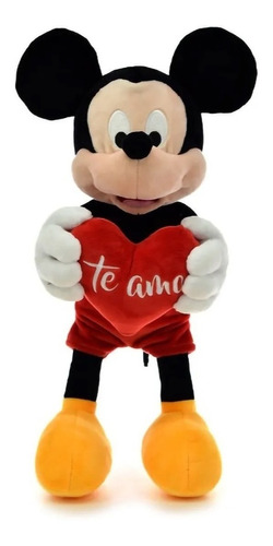 Peluche Mickey Mouse Con Corazón 45cm Phi Phi My007