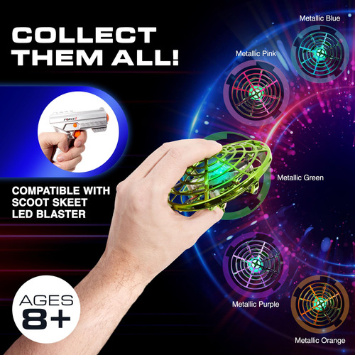Force1 Scoot Skeet Dron, Juego De Disparos Electrónico Par.