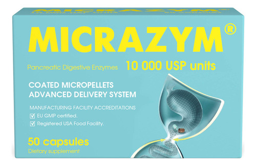 ¿micrazym Avva Pharm? Enzimas Pancreáticas - 10,000 Suplem