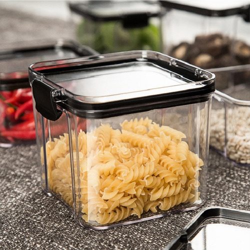 Imagen 7 de 10 de Tupper Organizador De Alimentos Cocina Almacenamiento 1800ml