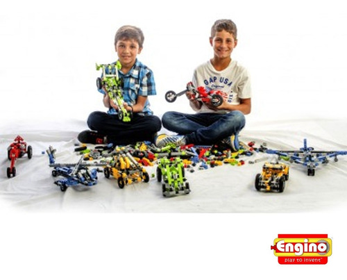 Juguete Didactico Engino Auto Inventor 4 Modelos En 1 0431