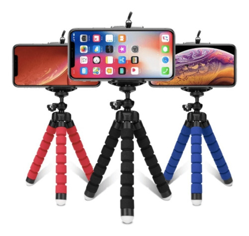 Tripie Flexible Paracelular Cámara + Tornillo + Adaptador
