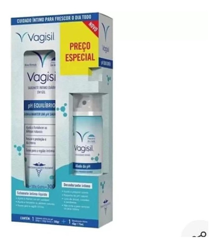 Kit Vasigil Sabonete+desodorante Intimo