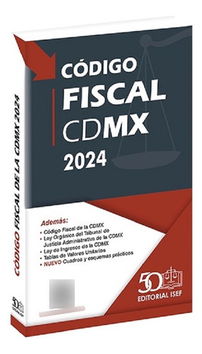 Código Fiscal De La Ciudad De México 2024 Isef