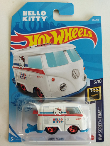 Hot Wheels Kool Kombi Hello Kitty Blanca 38/250