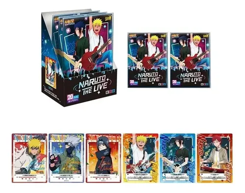 Cartões Colecionáveis Da Coleção Kayou Naruto, 10 Pacotes Cc