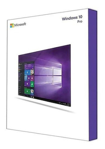 Imagen 1 de 3 de Paquete Windows 10 Pro Original Fisico No Transferible