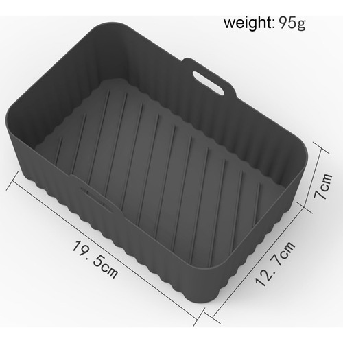 Wd Tapetes De Silicone Para Fritadeira Dupla Ninja Foodi,