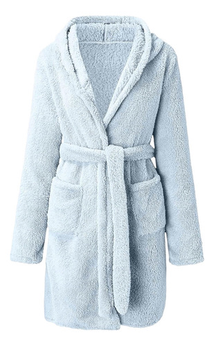 Bata Tipo Kimono De Ducha Con Capucha Para Mujer, Bata De Ba
