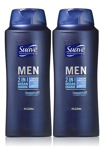 Suaves Profesionales Para Hombre, Champu Y Acondicionador 2