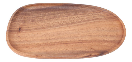 Bandeja De Madera Para Servir De 30 Cm X 20 Cm, Fácil De Lim