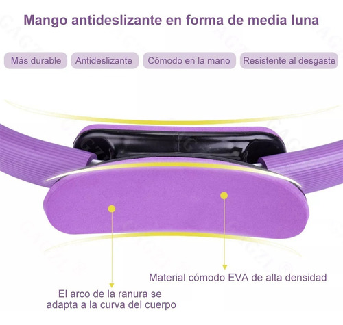 Aro De Resistencia Para Pilates/ejercicios 30 Cm De Di? Metr