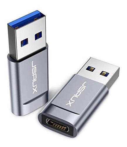 Adaptador Usb-c A Usb 3.0 (2 Unidades), Jsaux Tipo C Hembra