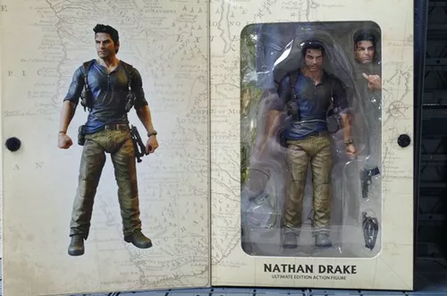 Figure Action Boneco Nathan Drake Uncharted 4 Neca