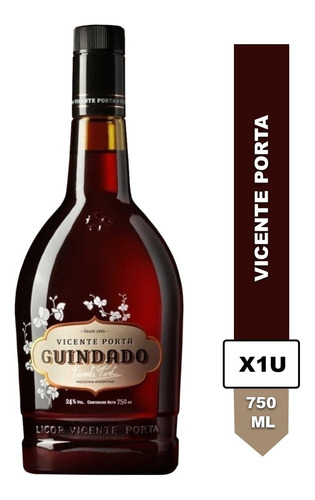 Licor Guindado Vicente Porta 750ml