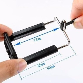 Suporte Adaptador De Celular Para Tripé Bastão Monopod Self
