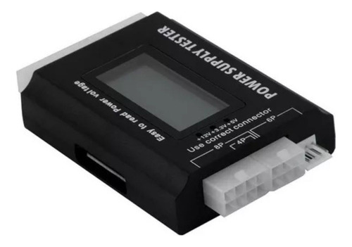 Testador De Fonte Atx Digital Lcd P/ Sata Ide De 20/24 Pinos