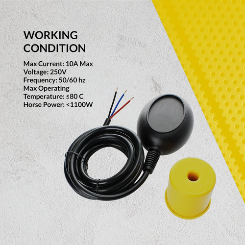 Sensor De Nivel De Agua - Interruptor De Flotador Para Bomba