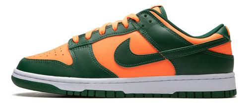 Nike Dunk Low Miami Hurricane Para Hombre Talla Team Green