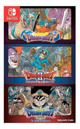 Imagen 1 de 1 de Dragon Quest Trilogy - Nintendo Switch