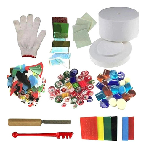 10 Piece Microwave Glass Melting Kit