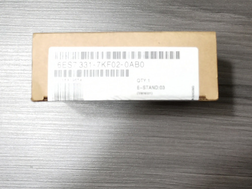 6es7 331-7kf02-0ab0 Analog Input Ai18*12bit Sm331 (Usado)