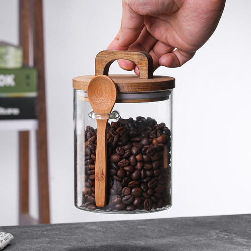 Contenedor De Almacenamiento De Granos De Café, 800ml
