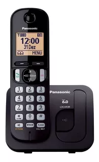 Telefone S/fio Dect6.0 Panasonic Kx-tgc210lbb - Bivolts