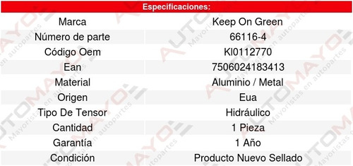 Tensor Hidraulico Distribucion Mx-3 V6 1.8l 92 Al 94 2781493