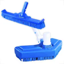 Comprar Kit Limpeza Piscina Completo Aspirador Asa Delta Escova Curva Acessórios Para Manutenção Residencial E Comercial