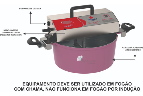 Misturadora De Brigadeiro - Mogmix 7lts Samuel Nolasc