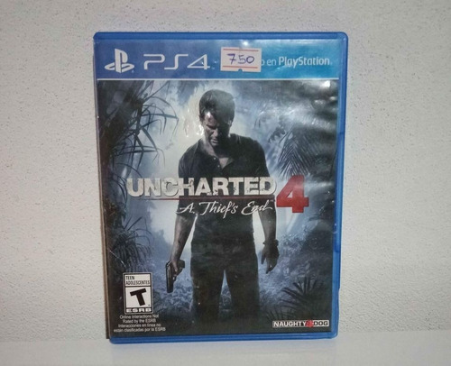 Uncharted 4: A Thief's End Standard Edition Ps4  Físico