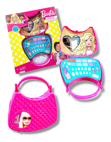 Cartera Barbie Con Maquillaje / Make Up Barbie Caja Grande