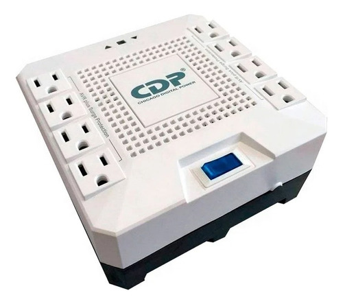 Estabilizador Cdp R-avr1808i-1800va/100w 8 Salidas Blanco