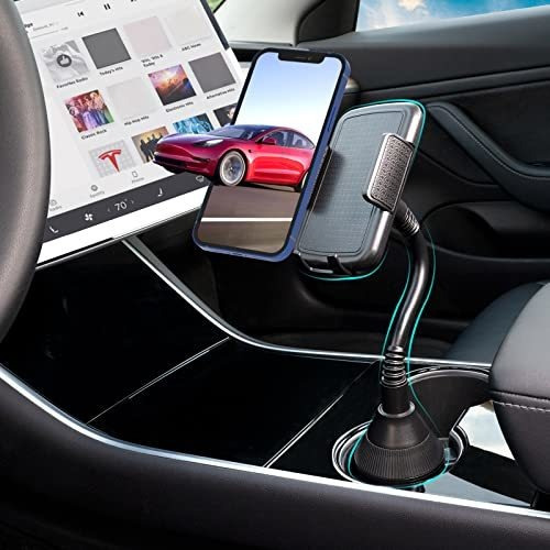 Soporte Para Telefono Celular Tesla Modelo Taza Vehiculo