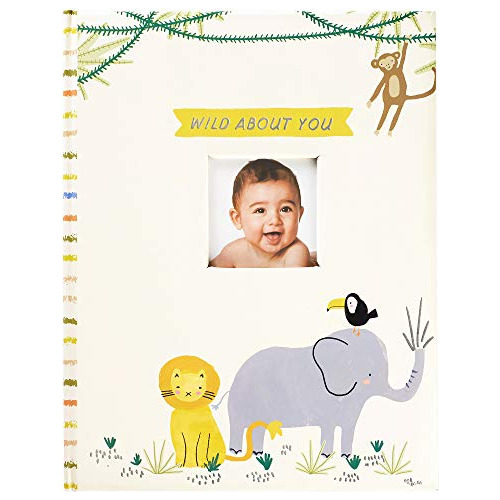 C.r. Gibson B******* Baby Book With Gift Box,  Wild About Yo