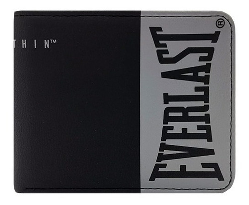 Imagen 3 de 10 de Billetera Hombre Everlast Eco Cuero Porta Tarjetas Caja