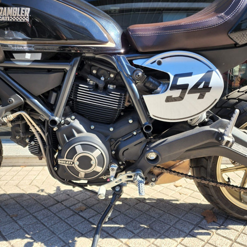 Imagen 4 de 15 de Ducati Scrambler Cafe Racer Color Negro Año 2019 Rosario
