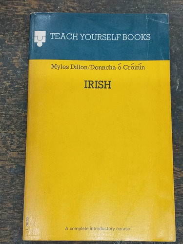 Irish * Teach Yourself Books * Course * Myles Dillon *
