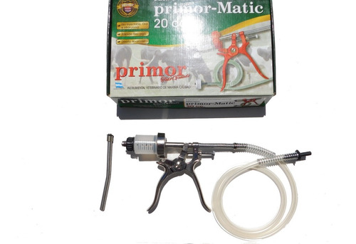 Jeringa Veterinaria Equipo Autodosificador Primor Matic 20cc