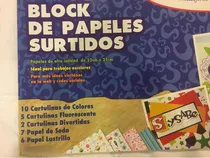Comprar Block De Papeles  Surtido Marca Sysabe Lustrillo Cartulina