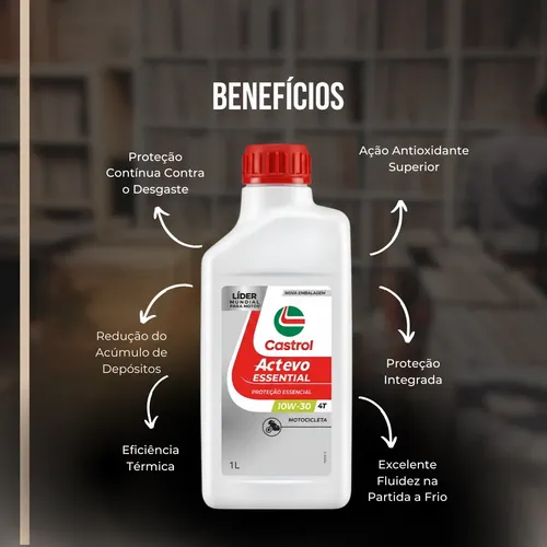 Kit 2 Óleo Motor 10w30 Mineral 4t Actevo - Castrol 1l | MercadoLivre