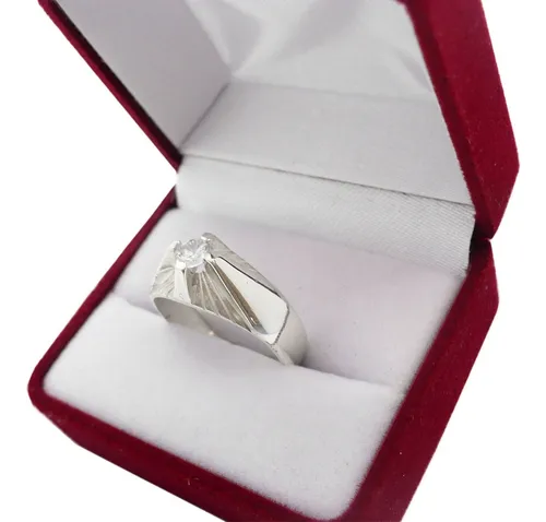 Anillo solitario de hombre hotsell