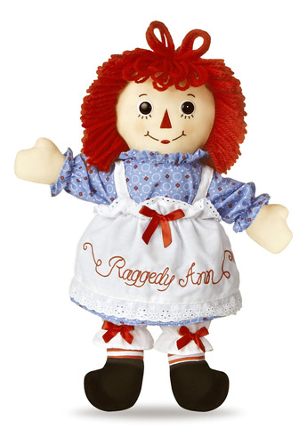 Muñeca Raggedy Ann Clásica De 16'' Por Aurora World