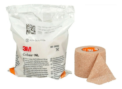 Venda Autoadherente Coban Nl 3m 5cm X 4,5m (2082) Color Piel