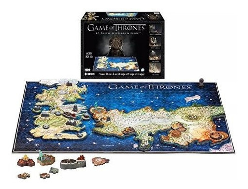 Game Of Thrones 4d Puzzle De Westeros Y Essos