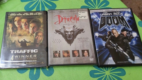 Dvd Originales Lote De 9 Películas Selladas (Usado)